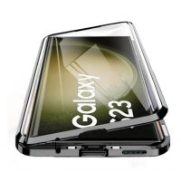 Magnetický kryt pro Samsung Galaxy S23 5G - Černý