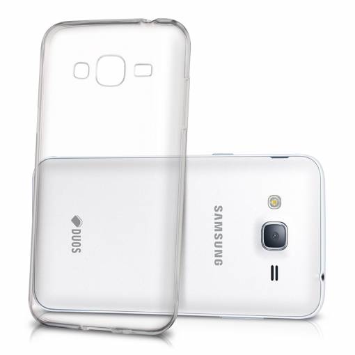 Foto - Silikonový kryt pro Samsung Galaxy J3 2016 - Průhledný