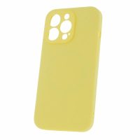 Silikonový kryt pro iPhone 13 Pro Max - Žlutý