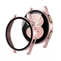 Ochranný kryt pro Samsung Galaxy Watch 4 - Lesklý růžový, 40mm