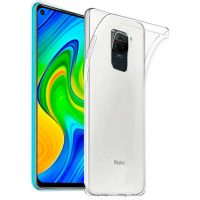Silikonový kryt pro Xiaomi Redmi Note 9 Pro, Note 9 Pro Max a Note 9S - Průhledný