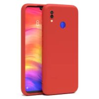 Silikonový kryt pro Xiaomi Redmi Note 7 a 7 Pro - Červený