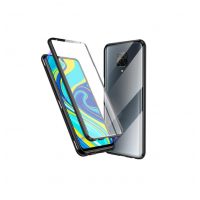 Magnetický kryt pro Xiaomi Redmi Note 9 Pro, Note 9 Pro Max, Note 9S - Černý