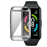 Ochranný kryt pro Huawei Band 6, 7 a Honor Band 6 - Stříbrný