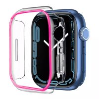 Ochranný rámeček pro Apple Watch - Růžový, svítící, 40 mm