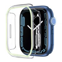Ochranný rámeček pro Apple Watch - Žlutý, svítící, 41 mm