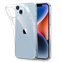 Silikonový kryt pro iPhone 14 - Průhledný