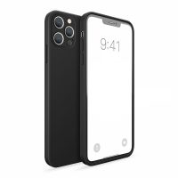 Silikonový kryt pro iPhone 14 Pro Max - Černý