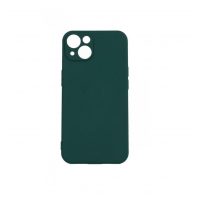 Silikonový kryt pro iPhone 14 - Tmavě zelený