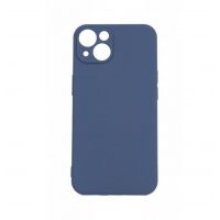 Silikonový kryt pro iPhone 14 Plus - Tmavě modrý