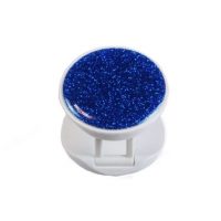 Pop Socket držák na mobilní telefon - Glitrový, modrý
