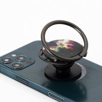 Pop Socket držák na mobilní telefon - Galaxie, zelená