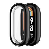 Silikonový kryt pro Xiaomi Mi band 8 - Černý