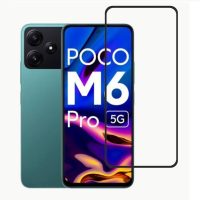 Ochranné sklo pro Xiaomi Poco M6 Pro - Černé