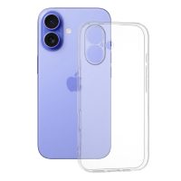 Silikonový kryt pro iPhone 16 - Průhledný