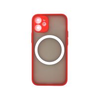 MagSafe silikonový kryt pro iPhone 11 - Červený