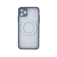 MagSafe silikonový kryt pro iPhone 11 Pro - Šedý