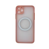 MagSafe silikonový kryt pro iPhone 11 Pro - Růžový