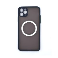 MagSafe silikonový kryt pro iPhone 11 Pro Max - Modrý