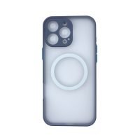 MagSafe silikonový kryt pro iPhone 12 Pro - Šedý