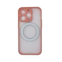 MagSafe silikonový kryt pro iPhone 12 Pro Max - Růžový