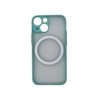 MagSafe silikonový kryt pro iPhone 13 - Mátový