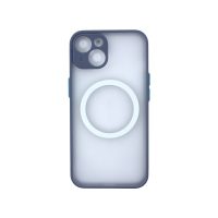MagSafe silikonový kryt pro iPhone 15 - Šedý