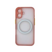 MagSafe silikonový kryt pro iPhone 16 - Růžový