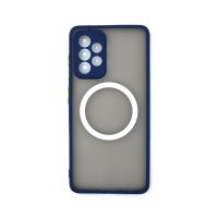 MagSafe silikonový kryt pro Samsung Galaxy A53 - Modrý