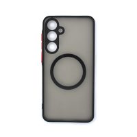 MagSafe silikonový kryt pro Samsung Galaxy A54 - Černý