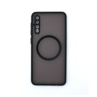 MagSafe silikonový kryt pro Samsung Galaxy A50 - Černý
