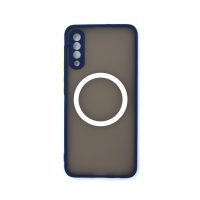 MagSafe silikonový kryt pro Samsung Galaxy A50 - Modrý