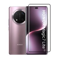 Ochranné sklo pro Honor Magic7 Lite - Černé, zaoblené
