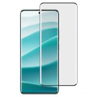 Ochranné sklo pro Xiaomi POCO X7 - Černé, zaoblené