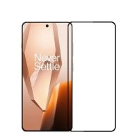 Ochranné sklo pro OnePlus 13R - Černé, zaoblené