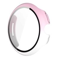 Silikonový kryt pro Google Pixel Watch 3, 45 mm - Růžovo bílý