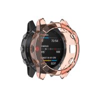 Silikonový rámeček pro Garmin Enduro 1 a Garmin Fénix 6X - Oranžový