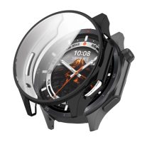 Silikonový kryt pro Oppo Watch X2 a OnePlus Watch 3 - Černý