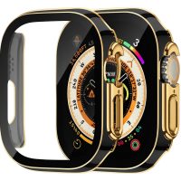 Ochranný kryt pro Apple Watch Ultra - Zlato černý, 49 mm