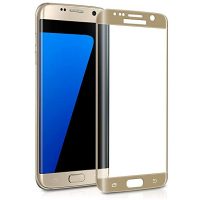Ochranné sklo pro Samsung Galaxy S7 Edge - Zlaté