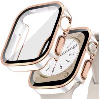 Ochranný kryt pro Apple Watch Ultra - Růžovozlato bílý, 49 mm