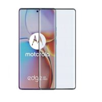 Ochranné sklo pro Motorola Edge 60 Pro - Černé, zaoblené
