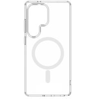 MagSafe silikonový kryt pro Samsung Galaxy S25 Ultra - Průhledný