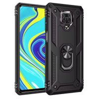 Armor silikonový kryt pro Xiaomi Redmi Note 9 Pro, Redmi Note 9S, Redmi Note 9 Pro Max - Černý