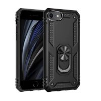 Armor silikonový kryt pro iPhone SE 2022, SE 2020 - Černý