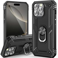 Armor silikonový kryt pro iPhone 16 Pro Max - Černý