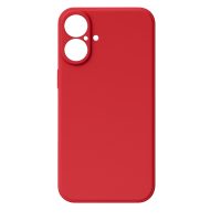 Silikonový kryt pro iPhone 17 - Červený