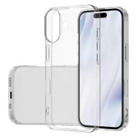 Silikonový kryt pro iPhone 17 - Transparentní
