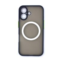 MagSafe silikonový kryt pro iPhone 17 - Modrý