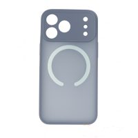 MagSafe silikonový kryt pro iPhone 17 Pro - Šedý